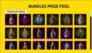 40 Premium Prizes are available in the new Free Fire MAX event (Image via Garena)